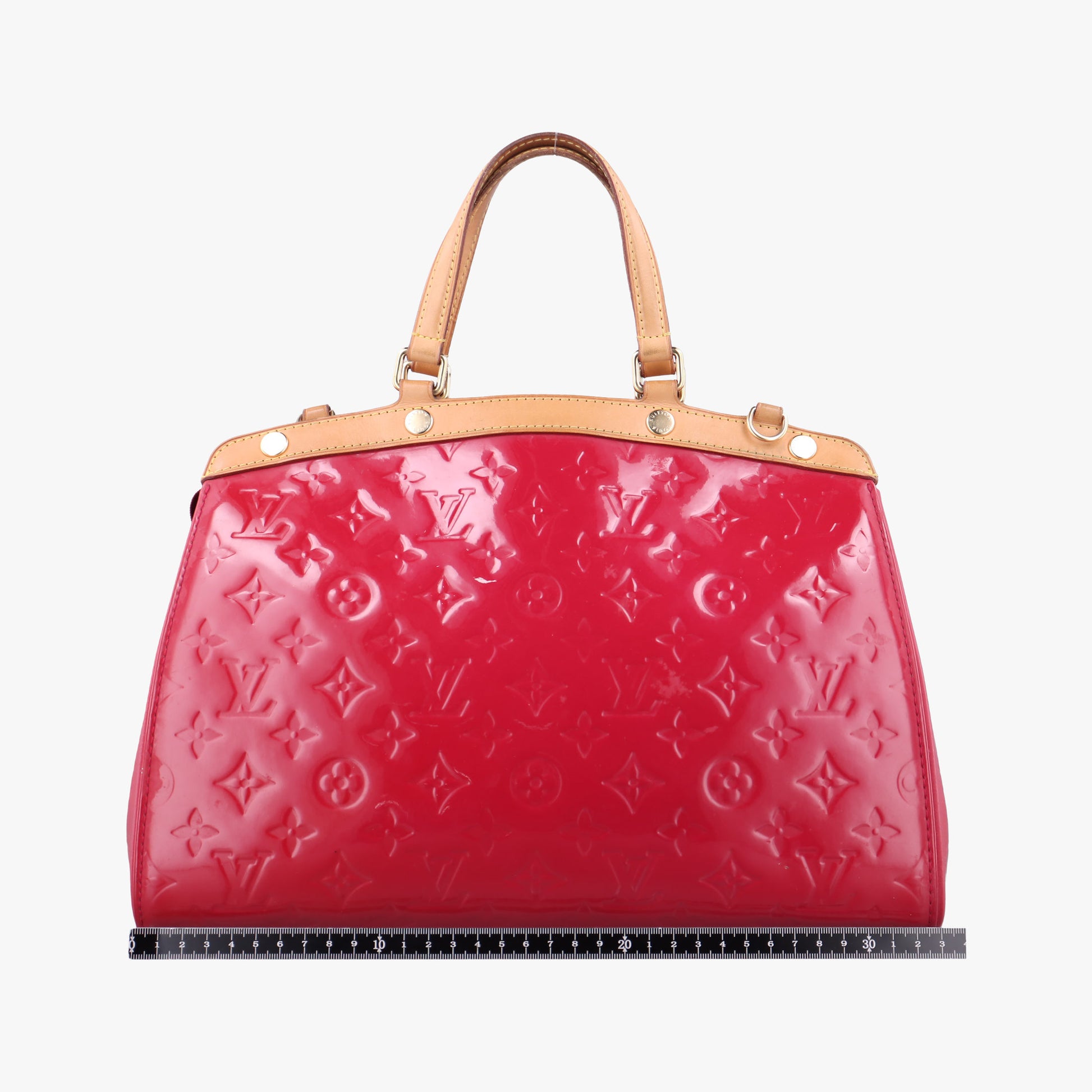 Pre-owned Louis Vuitton Brea MM ROSE INDIEN Vernis M91798 shoulderbag | stylenewstar