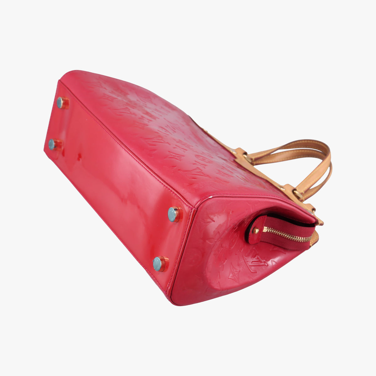 Pre-owned Louis Vuitton Brea MM ROSE INDIEN Vernis M91798 shoulderbag | stylenewstar