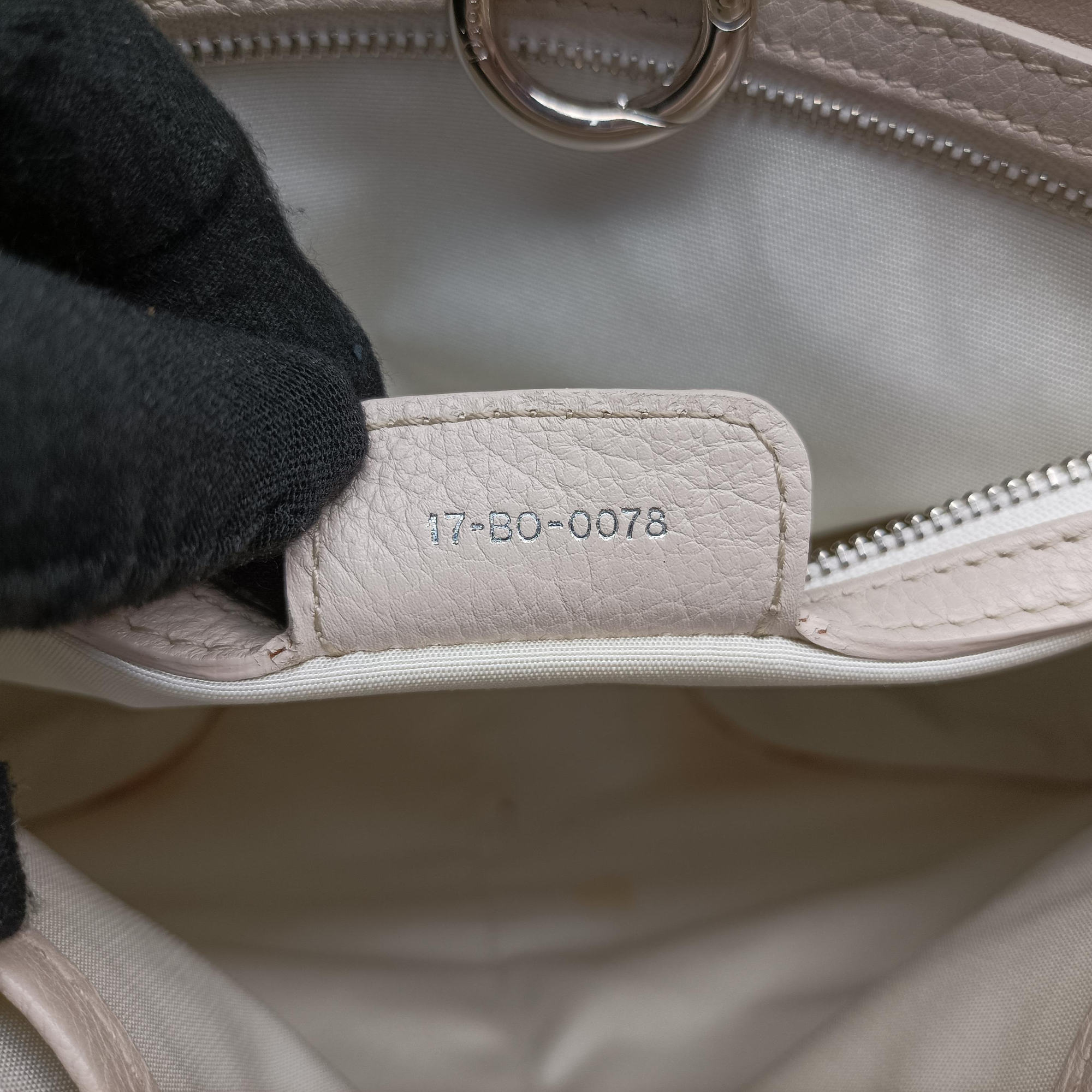 61 Hobo White leather 17-BO-007861 ホーボー ホワイト レザー 17-BO-0078