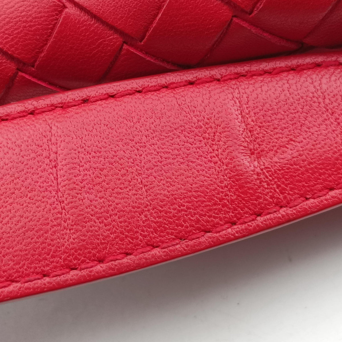 Intrecciato Olimpia Red lambskin B06213843Yイントレチャート オリンピア レッド ラムスキン B06213843Y