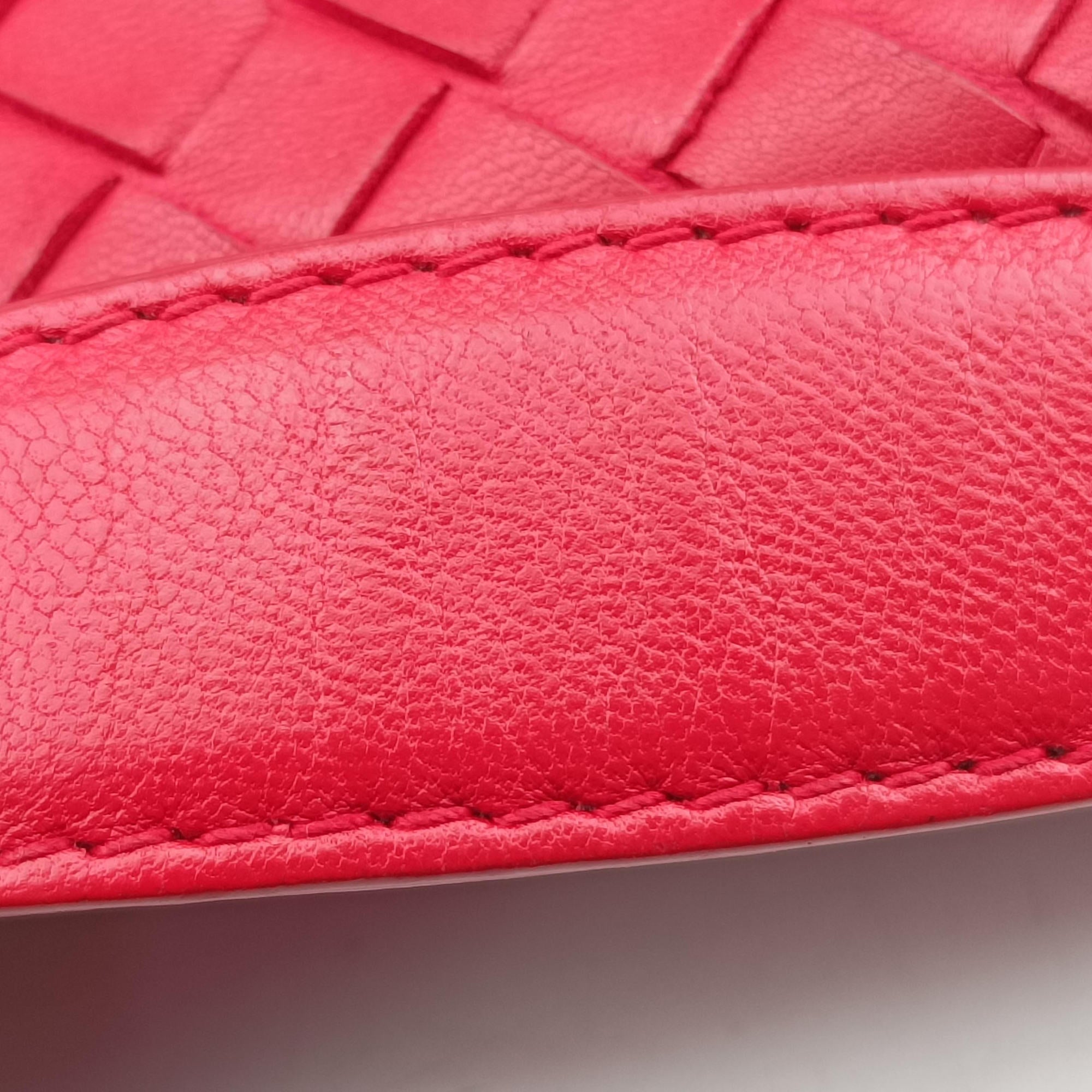 Intrecciato Olimpia Red lambskin B06213843Yイントレチャート オリンピア レッド ラムスキン B06213843Y