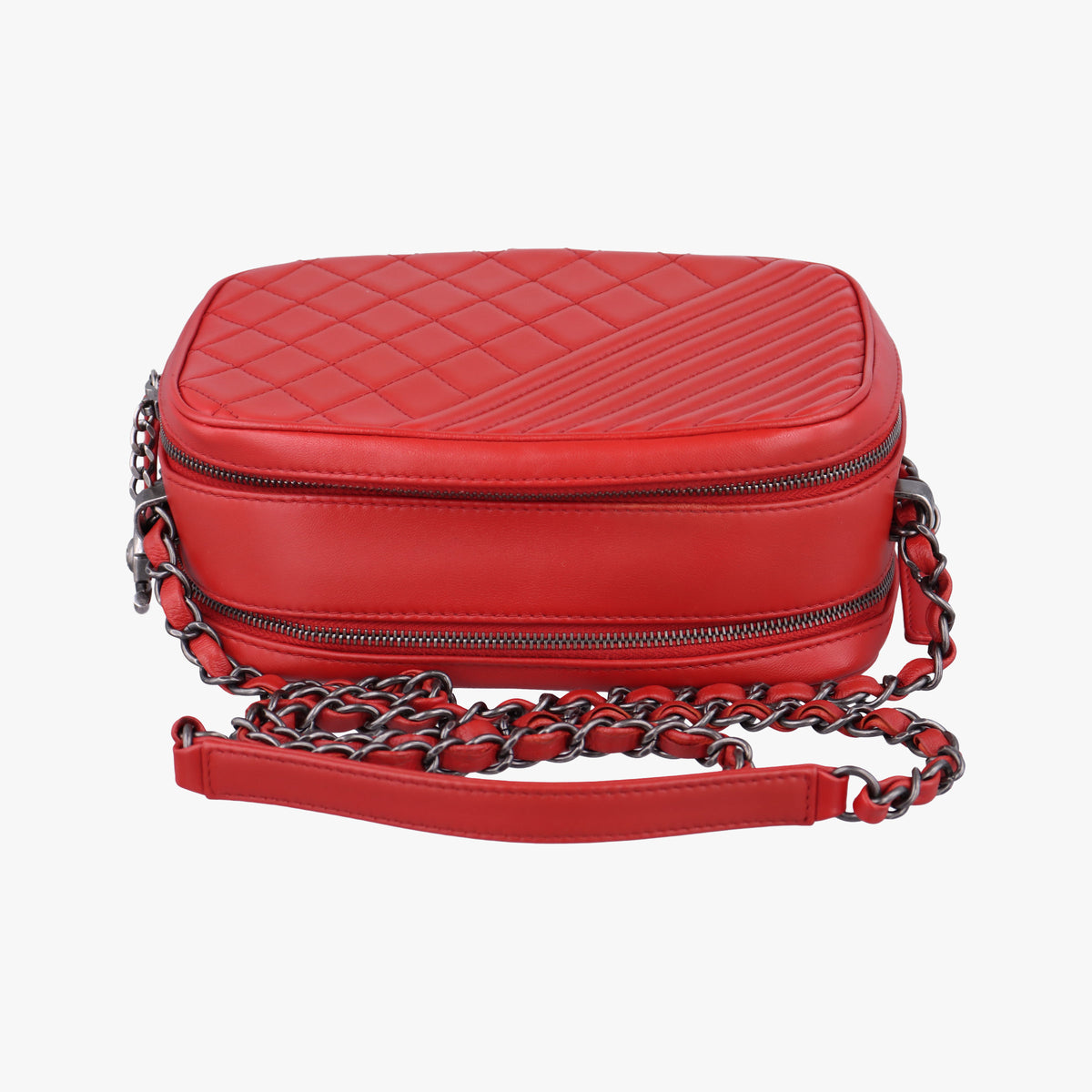 Coco Boy Camera Case Red lambskin A92655 20628491ココボーイ カメラケース レッド ラムスキン A92655 20628491