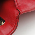 Pre-owned Valentino Rockstud Va Va Voom Red Leather  shoulderbag | stylenewstar