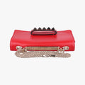 Pre-owned Valentino Rockstud Va Va Voom Red Leather  shoulderbag | stylenewstar