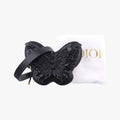 Secondhand Christian Dior 30 Montaigne Removable Black Lambskin  bum bag/waist bag | stylenewstar