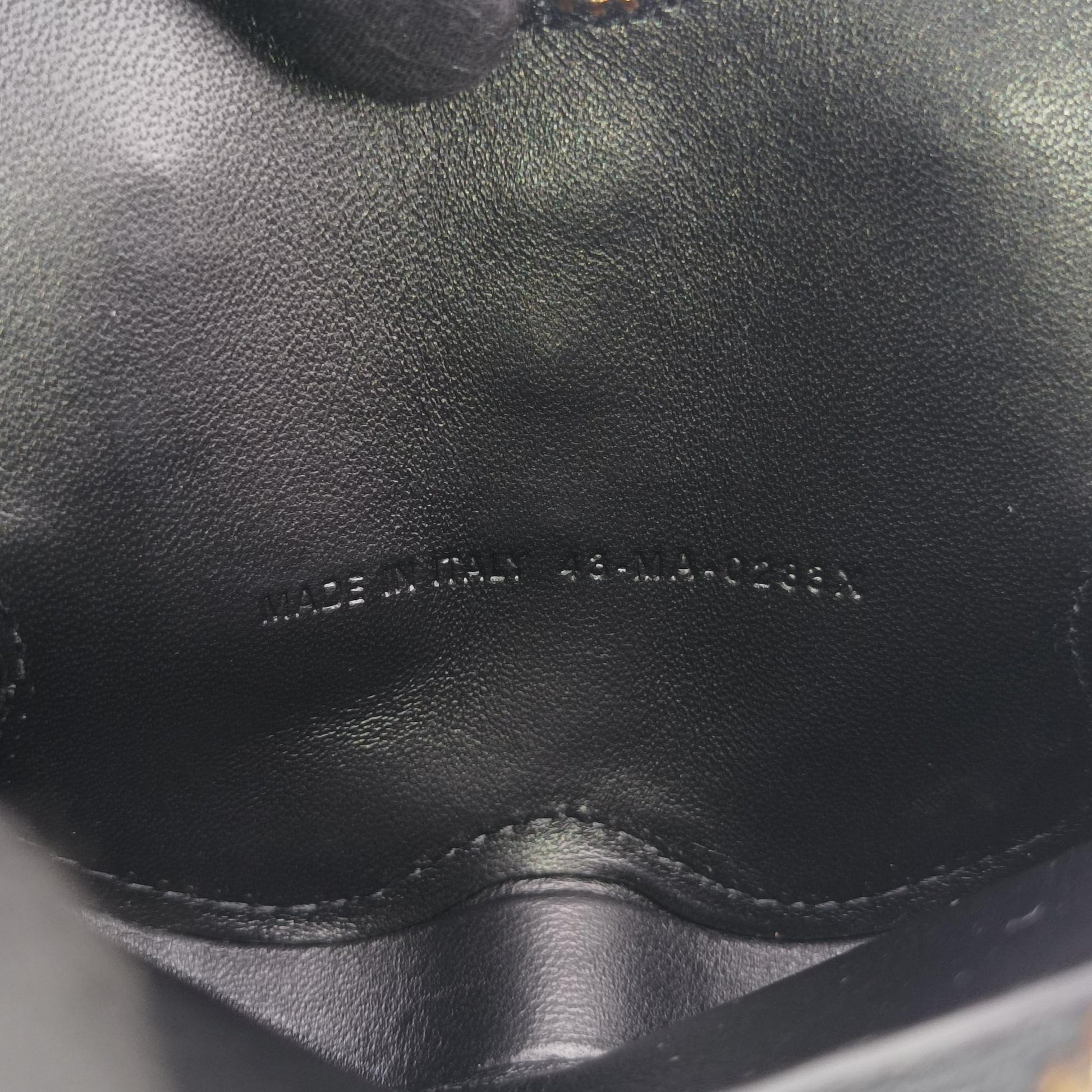 Secondhand Christian Dior 30 Montaigne Removable Black Lambskin  bum bag/waist bag | stylenewstar