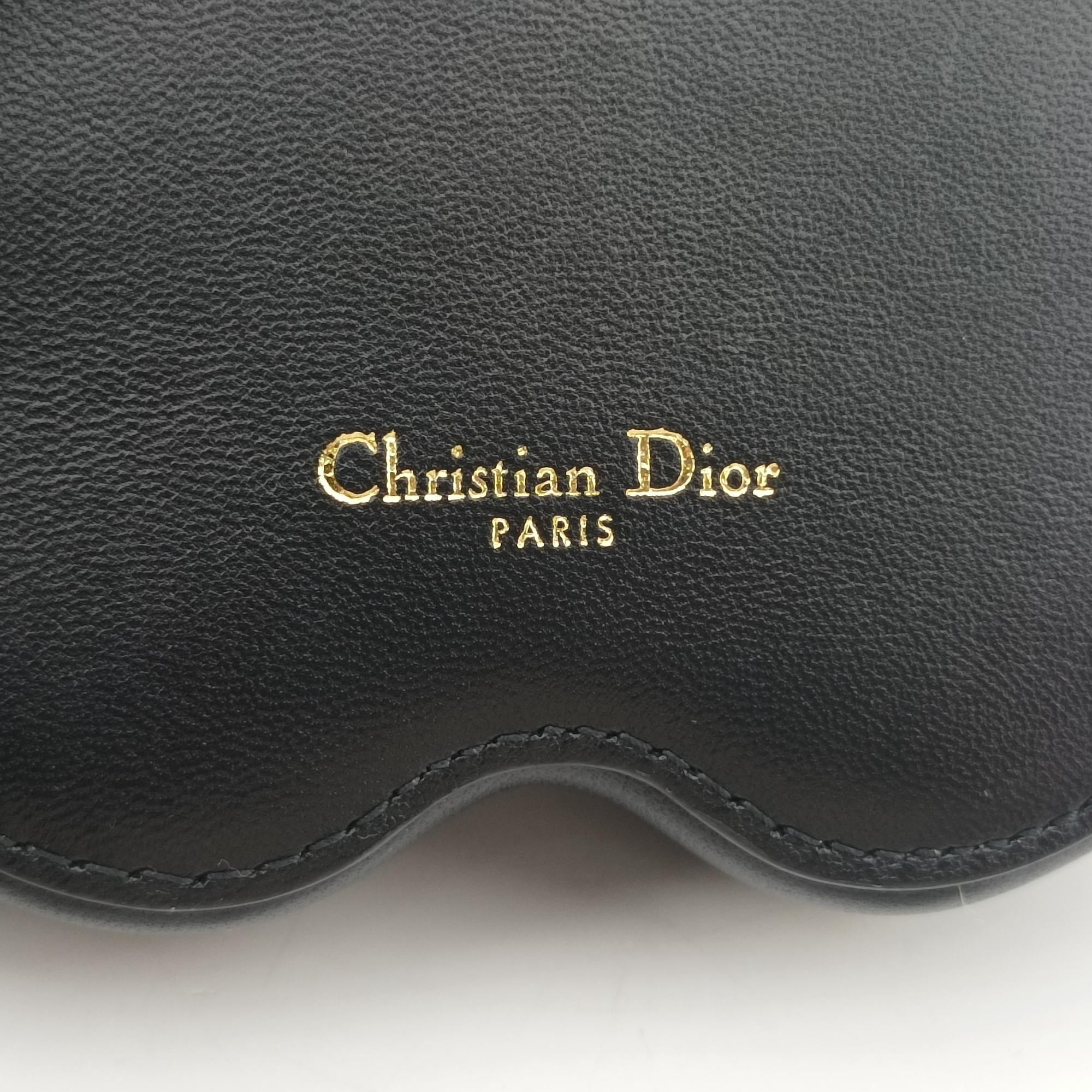 Secondhand Christian Dior 30 Montaigne Removable Black Lambskin  bum bag/waist bag | stylenewstar