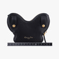 Secondhand Christian Dior 30 Montaigne Removable Black Lambskin  bum bag/waist bag | stylenewstar