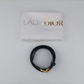 Secondhand Christian Dior 30 Montaigne Removable Black Lambskin  bum bag/waist bag | stylenewstar