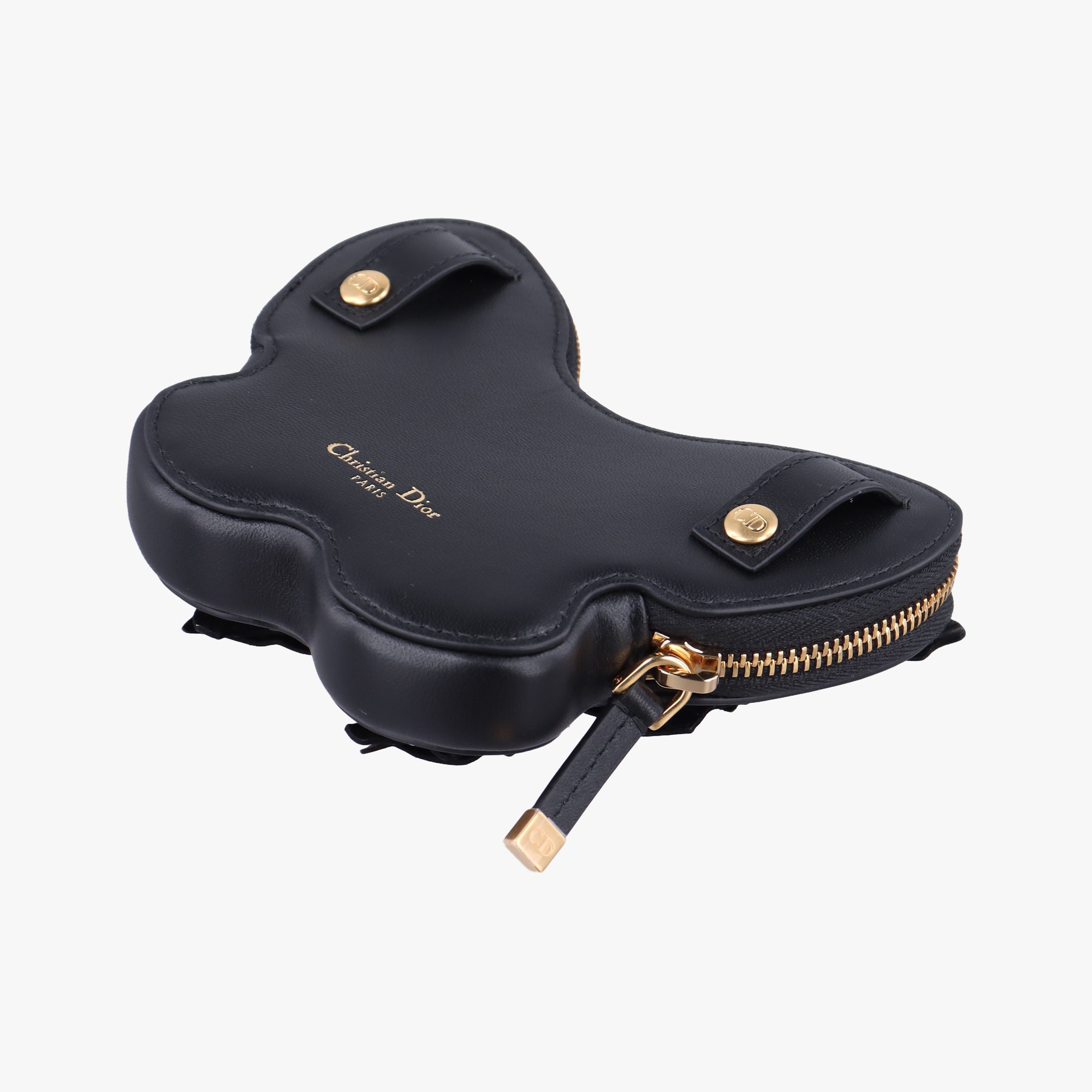 Secondhand Christian Dior 30 Montaigne Removable Black Lambskin  bum bag/waist bag | stylenewstar