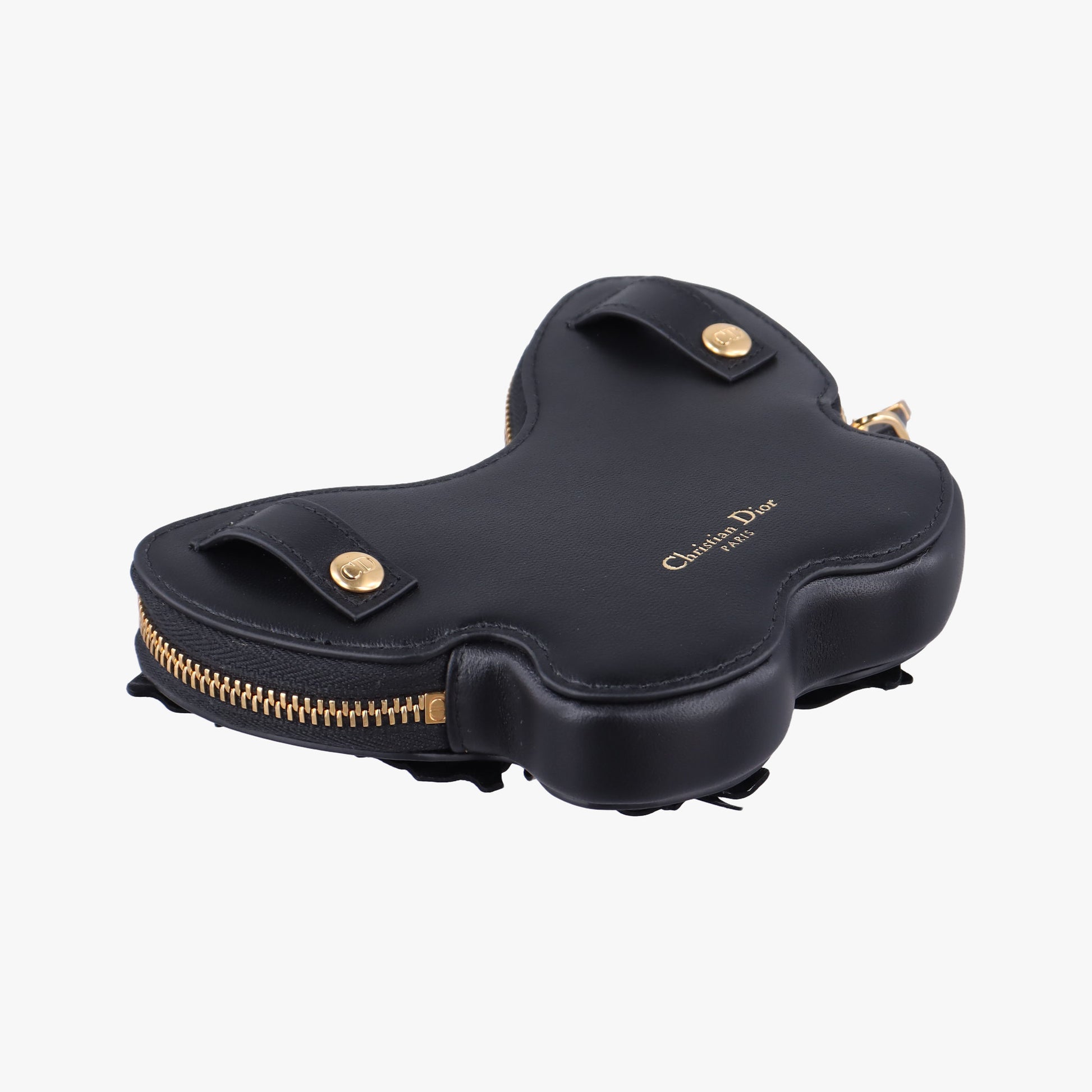 Secondhand Christian Dior 30 Montaigne Removable Black Lambskin  bum bag/waist bag | stylenewstar