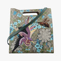 Pre-owned Gucci GG Supreme Linea C Blooms GucciGhost Beige×Multicolour PVC coated canvas 414476 shoulderbag | stylenewstar