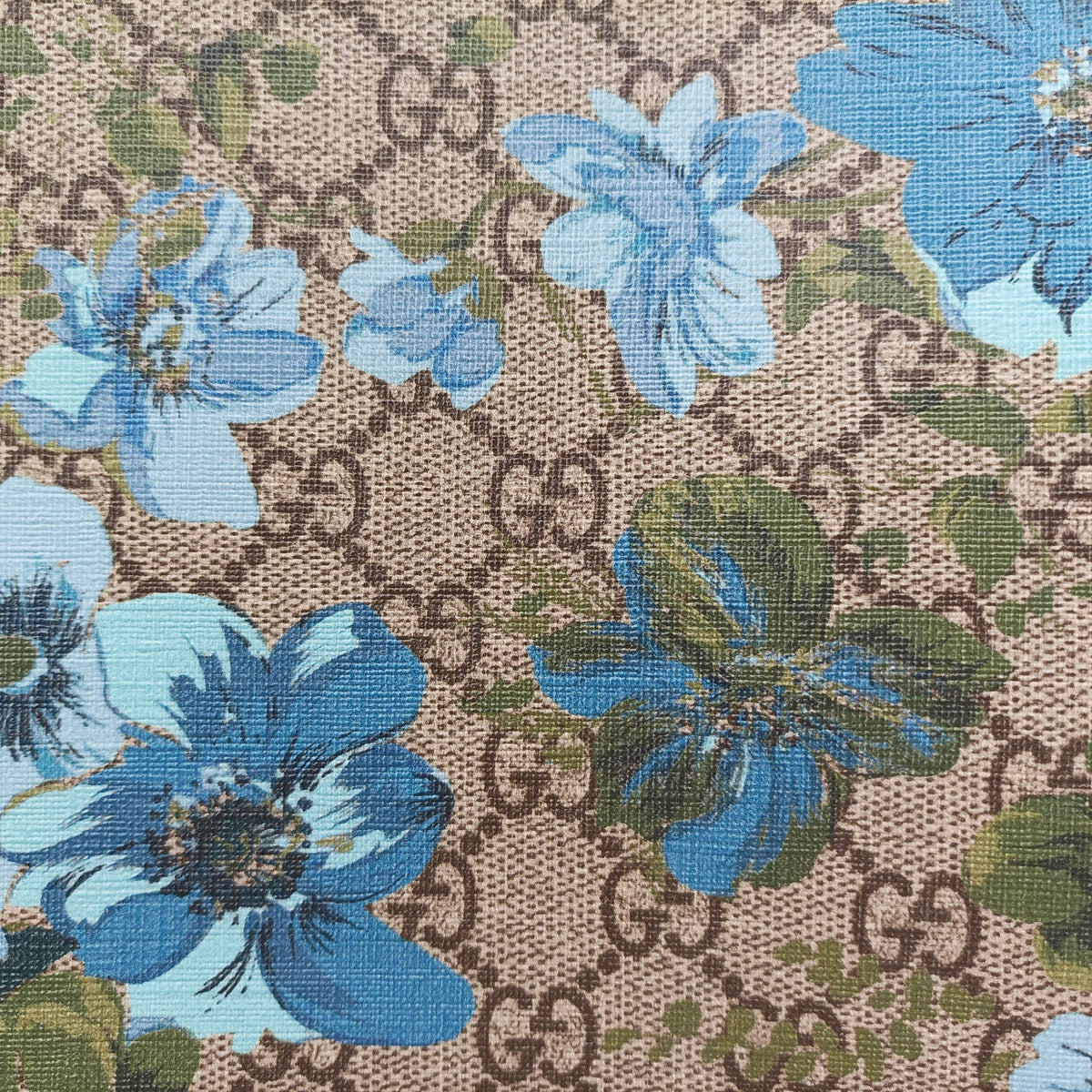 Pre-owned Gucci GG Supreme Linea C Blooms GucciGhost Beige×Multicolour PVC coated canvas 414476 shoulderbag | stylenewstar