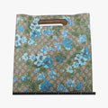 Pre-owned Gucci GG Supreme Linea C Blooms GucciGhost Beige×Multicolour PVC coated canvas 414476 shoulderbag | stylenewstar