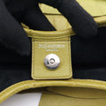 Pre-owned Yves Saint Laurent Mombasa Green Leather 122245 shoulderbag | stylenewstar