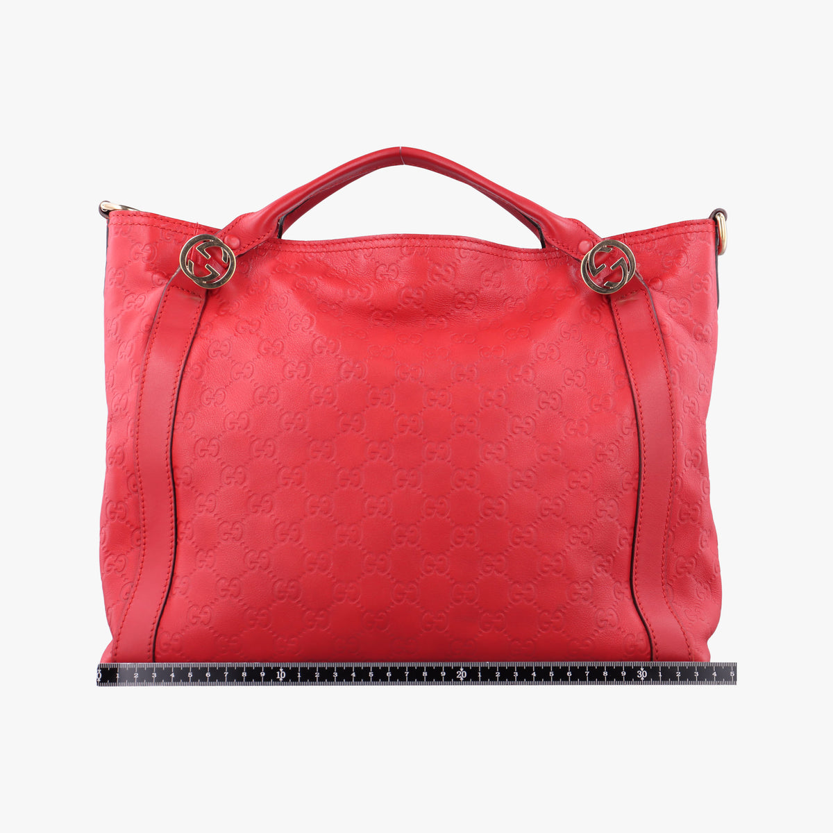 Miss GG Top Handle Red Leather 323675 C018460936ミスGG トップハンドル レッド レザー 323675 C018460936