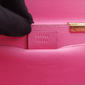Pre-owned Gucci Sylvie 1969 Acrylic Mini Hand Pink Acrylic 589482 shoulderbag | stylenewstar