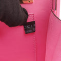 Pre-owned Gucci Sylvie 1969 Acrylic Mini Hand Pink Acrylic 589482 shoulderbag | stylenewstar