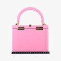 Pre-owned Gucci Sylvie 1969 Acrylic Mini Hand Pink Acrylic 589482 shoulderbag | stylenewstar