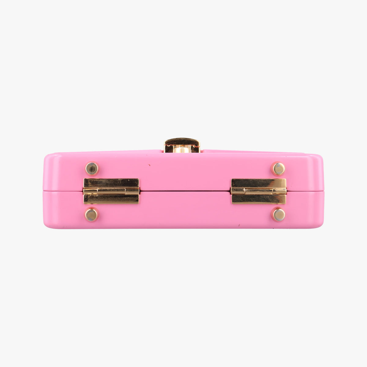 Pre-owned Gucci Sylvie 1969 Acrylic Mini Hand Pink Acrylic 589482 shoulderbag | stylenewstar