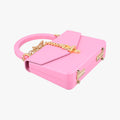 Pre-owned Gucci Sylvie 1969 Acrylic Mini Hand Pink Acrylic 589482 shoulderbag | stylenewstar