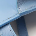 Pre-owned Christian Dior 30 Montaigne Blue Leather  shoulderbag | stylenewstar