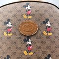 The Three Little Pigs Brown PVC coated canvas × leather 552884 E032209238三匹のこぶた ブラウン PVCコーティングキャンバス×レザー 552884 E032209238