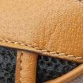 The Three Little Pigs Brown PVC coated canvas × leather 552884 E032209238三匹のこぶた ブラウン PVCコーティングキャンバス×レザー 552884 E032209238