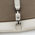 Pre-owned Gucci Hobo White× Beige Canvas × Leather 001.38 shoulderbag | stylenewstar