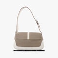 Pre-owned Gucci Hobo White× Beige Canvas × Leather 001.38 shoulderbag | stylenewstar