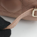 Lady Dior micro vanity Pink lambskin Lot number unknownレディディオール マイクロ ヴァニティ ピンク ラムスキン 製番不明