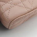 Lady Dior micro vanity Pink lambskin Lot number unknownレディディオール マイクロ ヴァニティ ピンク ラムスキン 製番不明