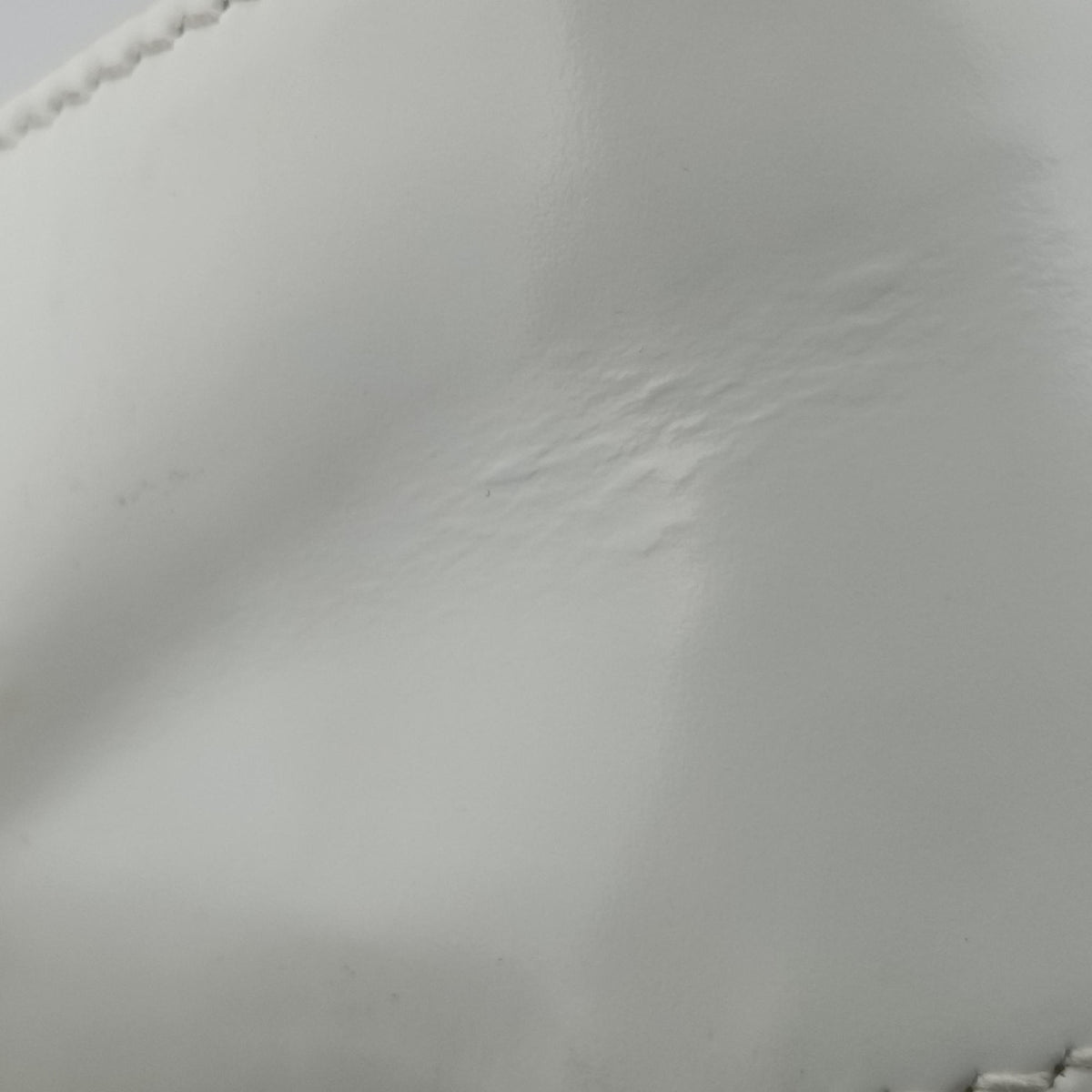 Mirror Tote White Leather 1BA331 31/Aミラートート ホワイト レザー 1BA331 31/A