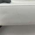 Mirror Tote White Leather 1BA331 31/Aミラートート ホワイト レザー 1BA331 31/A