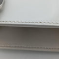 Mirror Tote White Leather 1BA331 31/Aミラートート ホワイト レザー 1BA331 31/A