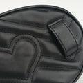 Vintage Gucci GG Marmont Black Leather 476434 bum bag/waist bag | stylenewstar