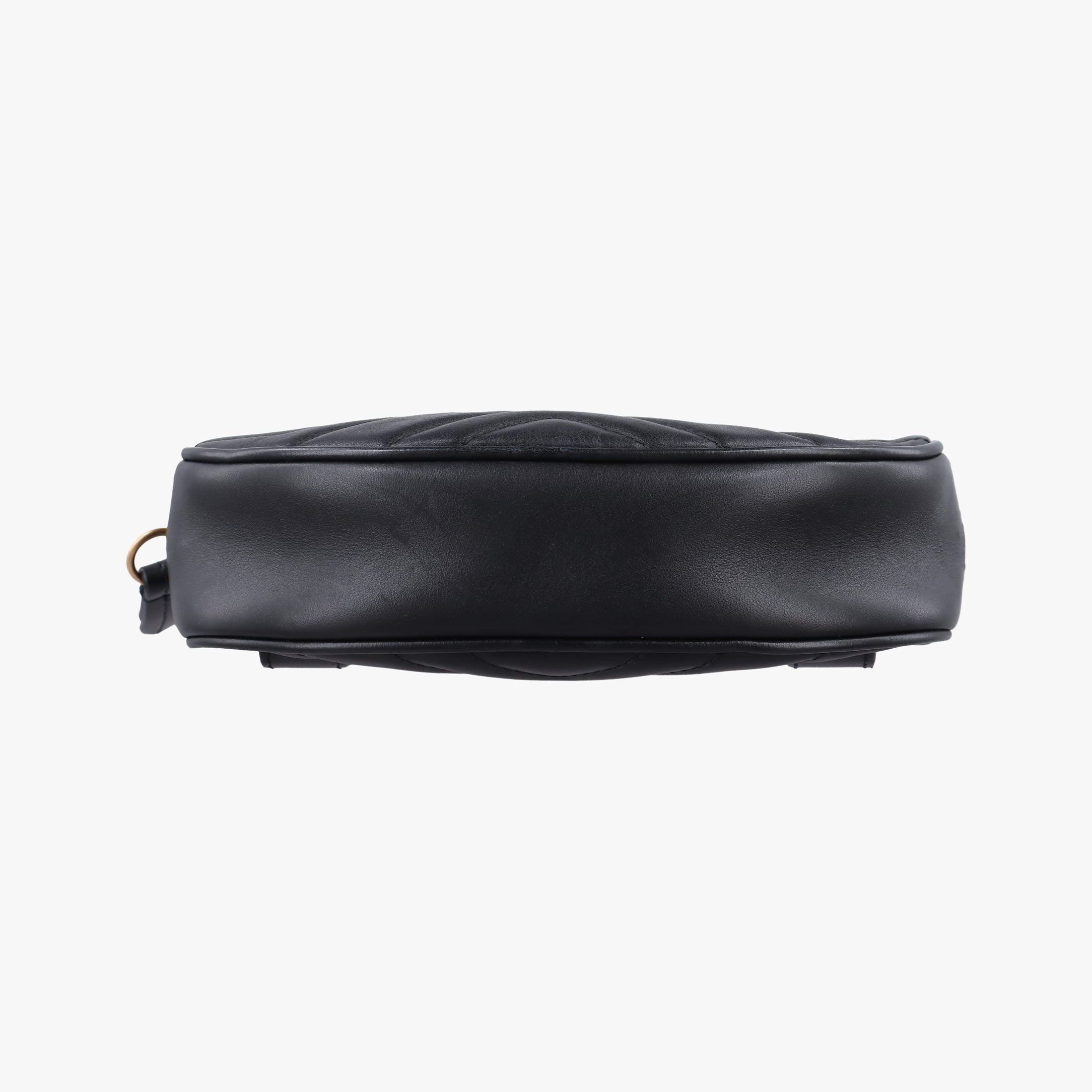 Vintage Gucci GG Marmont Black Leather 476434 bum bag/waist bag | stylenewstar