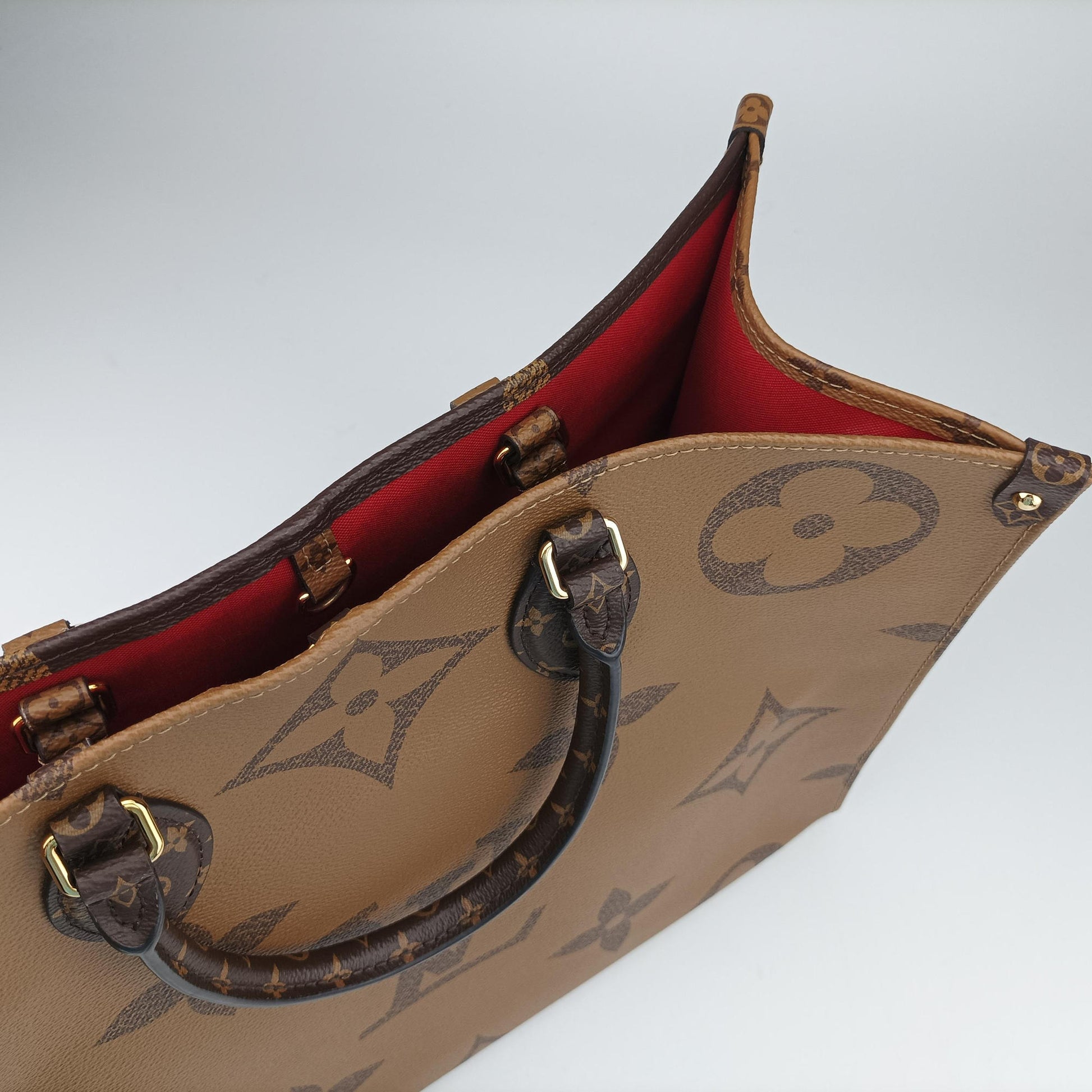 Vintage Louis Vuitton On the Go GM Brown Monogram Canvas M45320 shoulderbag | stylenewstar