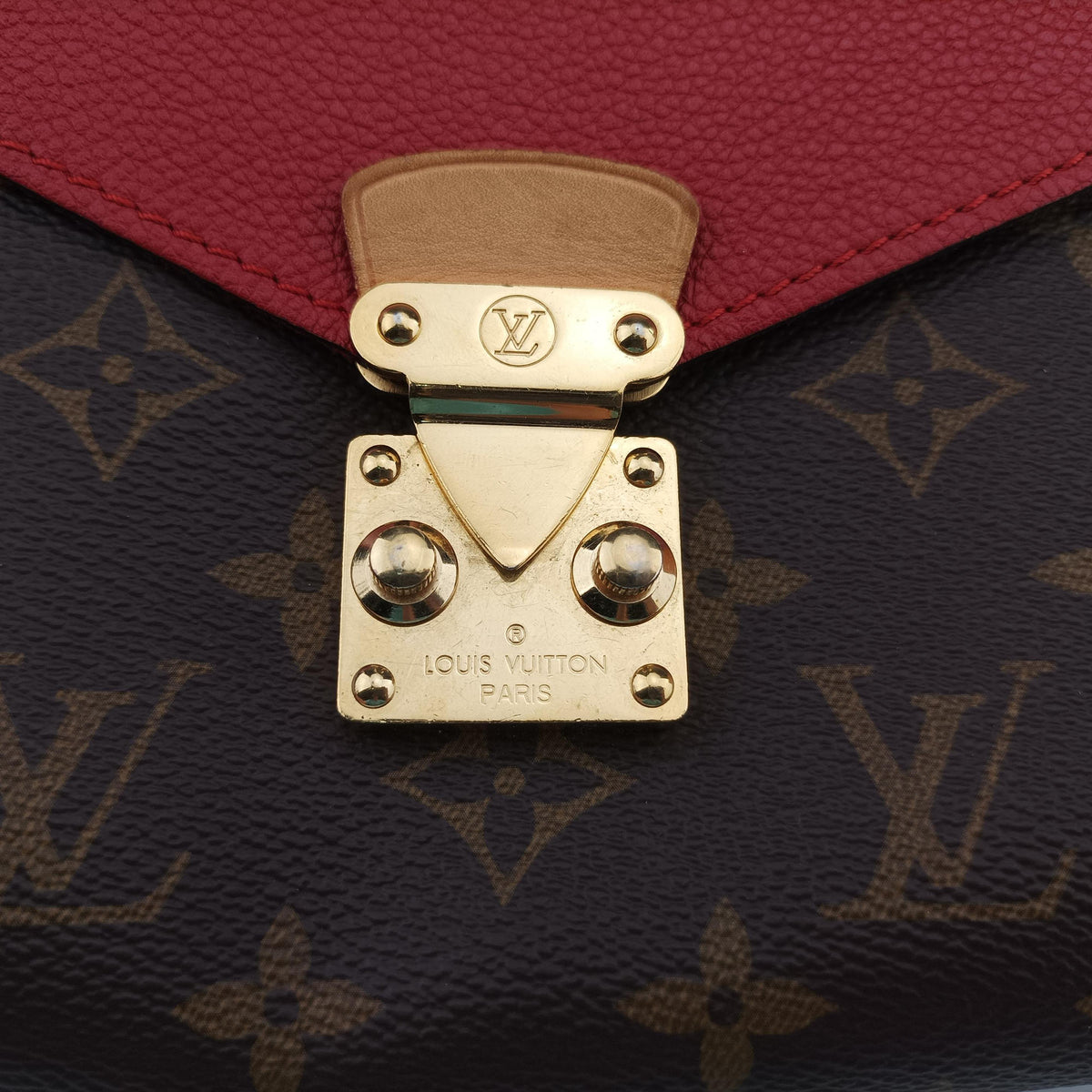 PALLAS Chain Brown×CERISE Monogram Canvas×calf leather M41201 CA5116パラス チェーン モノグラム/ブラウン×スリーズ モノグラムキャンバス×カーフレザー M41201 CA5116