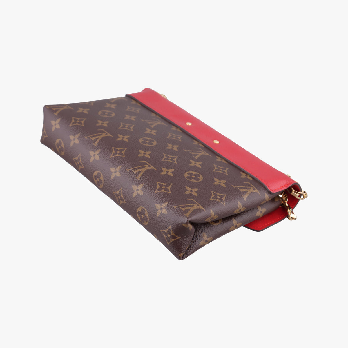 PALLAS Chain Brown×CERISE Monogram Canvas×calf leather M41201 CA5116パラス チェーン モノグラム/ブラウン×スリーズ モノグラムキャンバス×カーフレザー M41201 CA5116