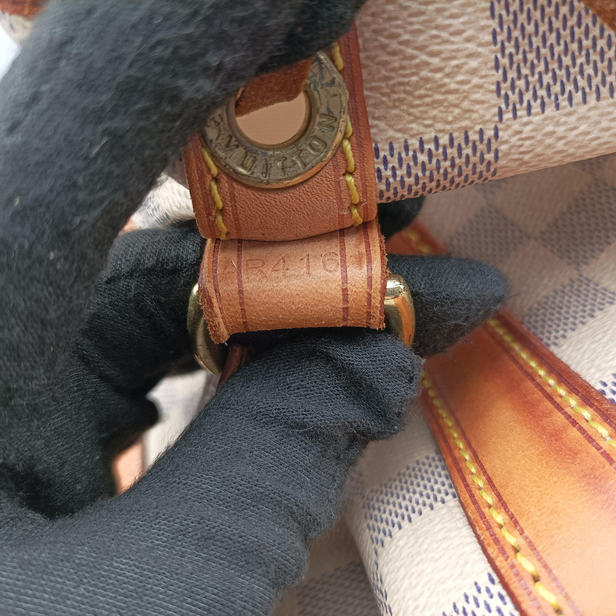 Noe AZUR Damier Canvas N42222 AR4161ノエ アズール ダミエキャンバス N42222 AR4161