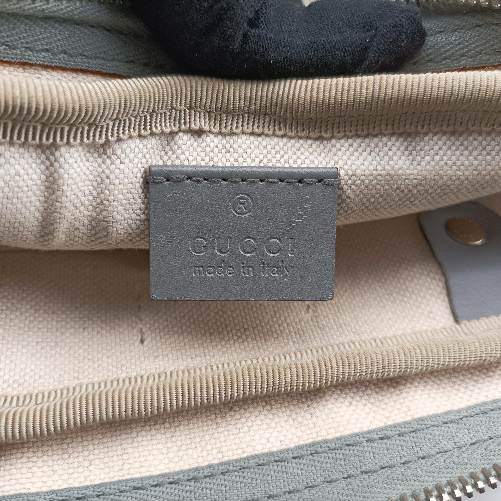 GG Supreme Beige×Gary PVC coated canvas×Leather 322287 F016565748GGスプリーム ベージュ×グレー PVCコーティングキャンバス×レザー 322287 F016565748