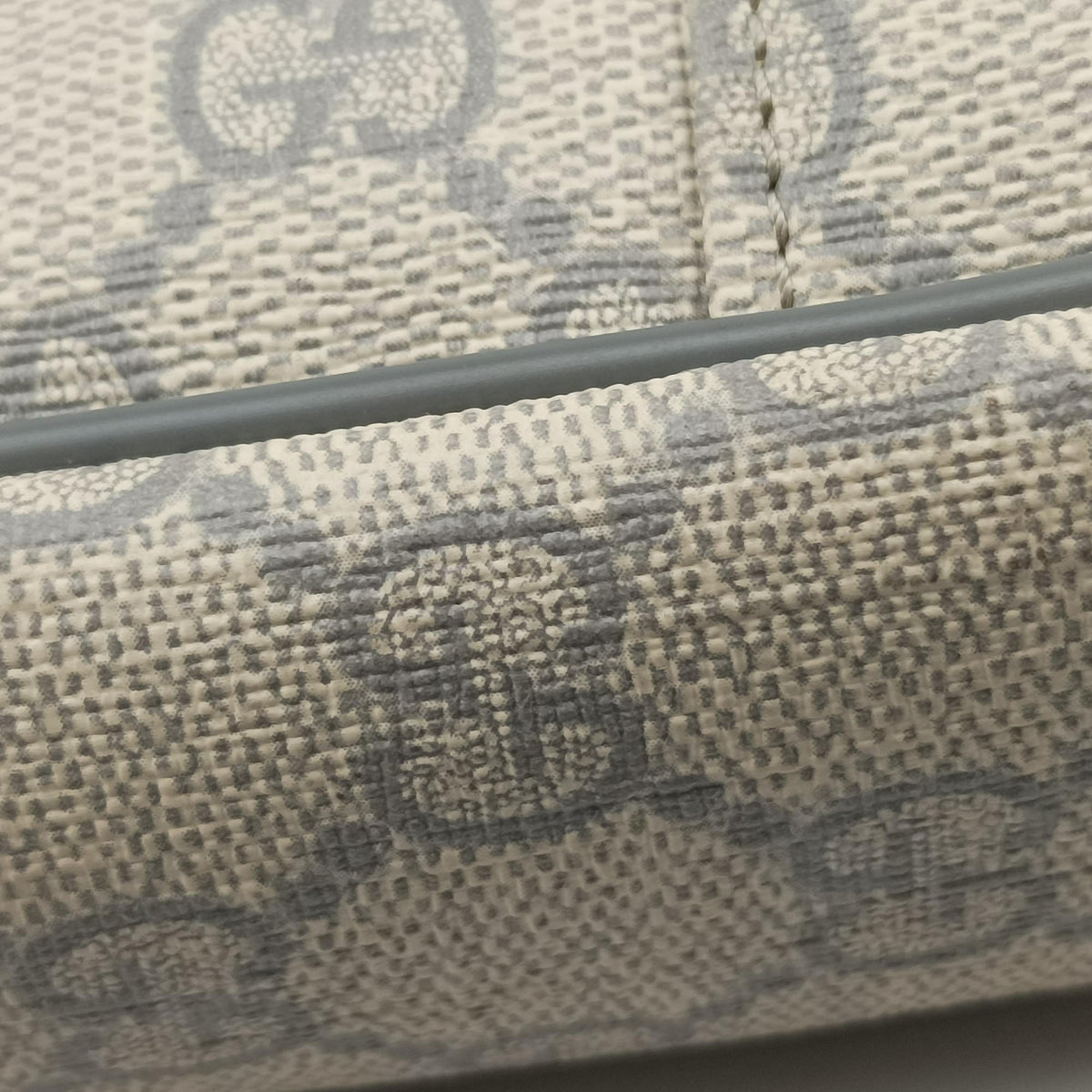 GG Supreme Beige×Gary PVC coated canvas×Leather 322287 F016565748GGスプリーム ベージュ×グレー PVCコーティングキャンバス×レザー 322287 F016565748