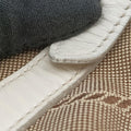 Canapa Logo khaki×White Canvas×Leather BN2832 194/Aカナパ ロゴ リボン カーキ×ホワイト キャンバス×レザー BN2832 194/A
