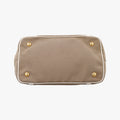 Canapa Logo khaki×White Canvas×Leather BN2832 194/Aカナパ ロゴ リボン カーキ×ホワイト キャンバス×レザー BN2832 194/A