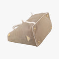 Canapa Logo khaki×White Canvas×Leather BN2832 194/Aカナパ ロゴ リボン カーキ×ホワイト キャンバス×レザー BN2832 194/A