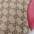 Guccissima Bree beige×red Canvas×Leather 449243 D021254604グッチシマ ブリー ベージュ×レッド キャンバス×レザー 449243 D021254604