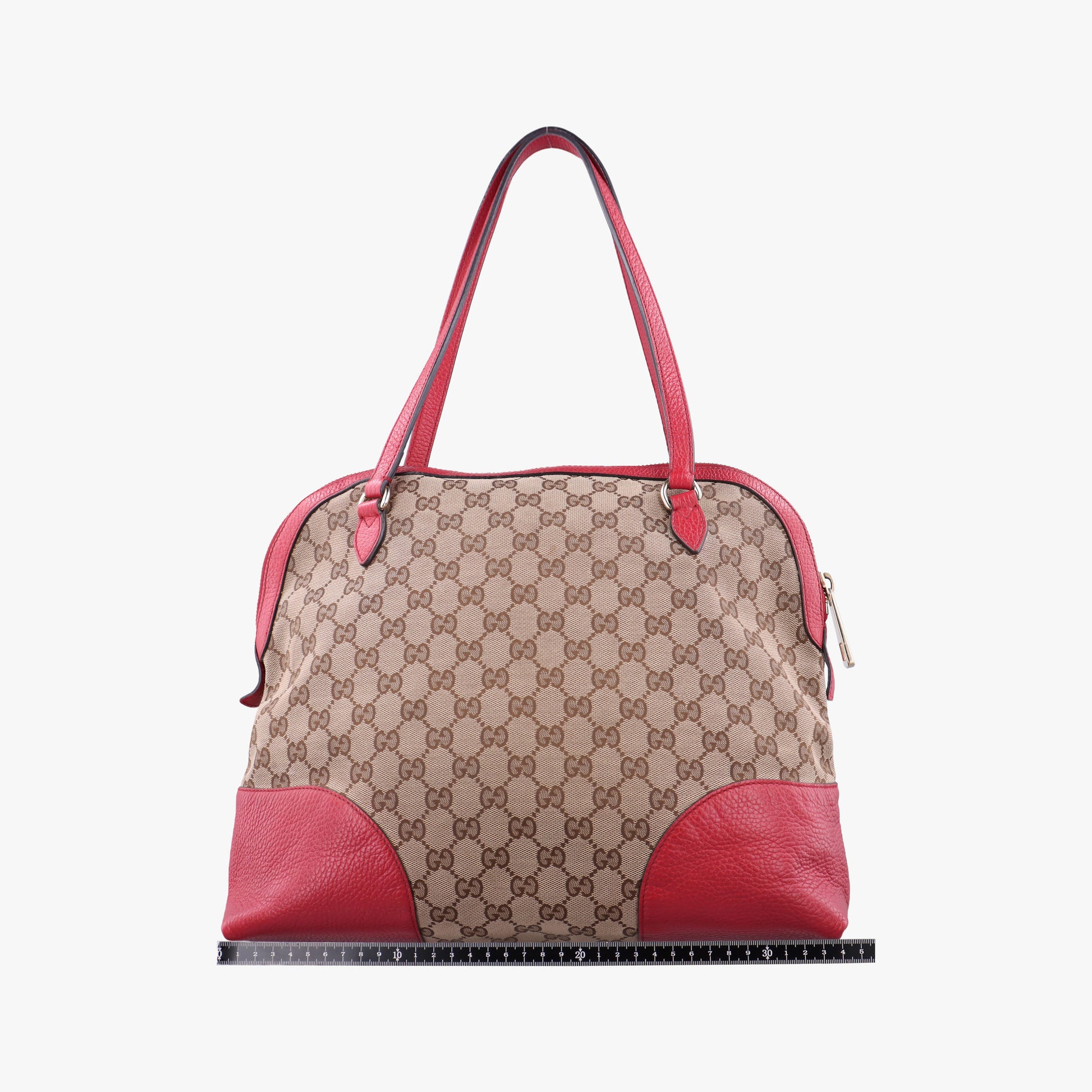Guccissima Bree beige×red Canvas×Leather 449243 D021254604グッチシマ ブリー ベージュ×レッド キャンバス×レザー 449243 D021254604