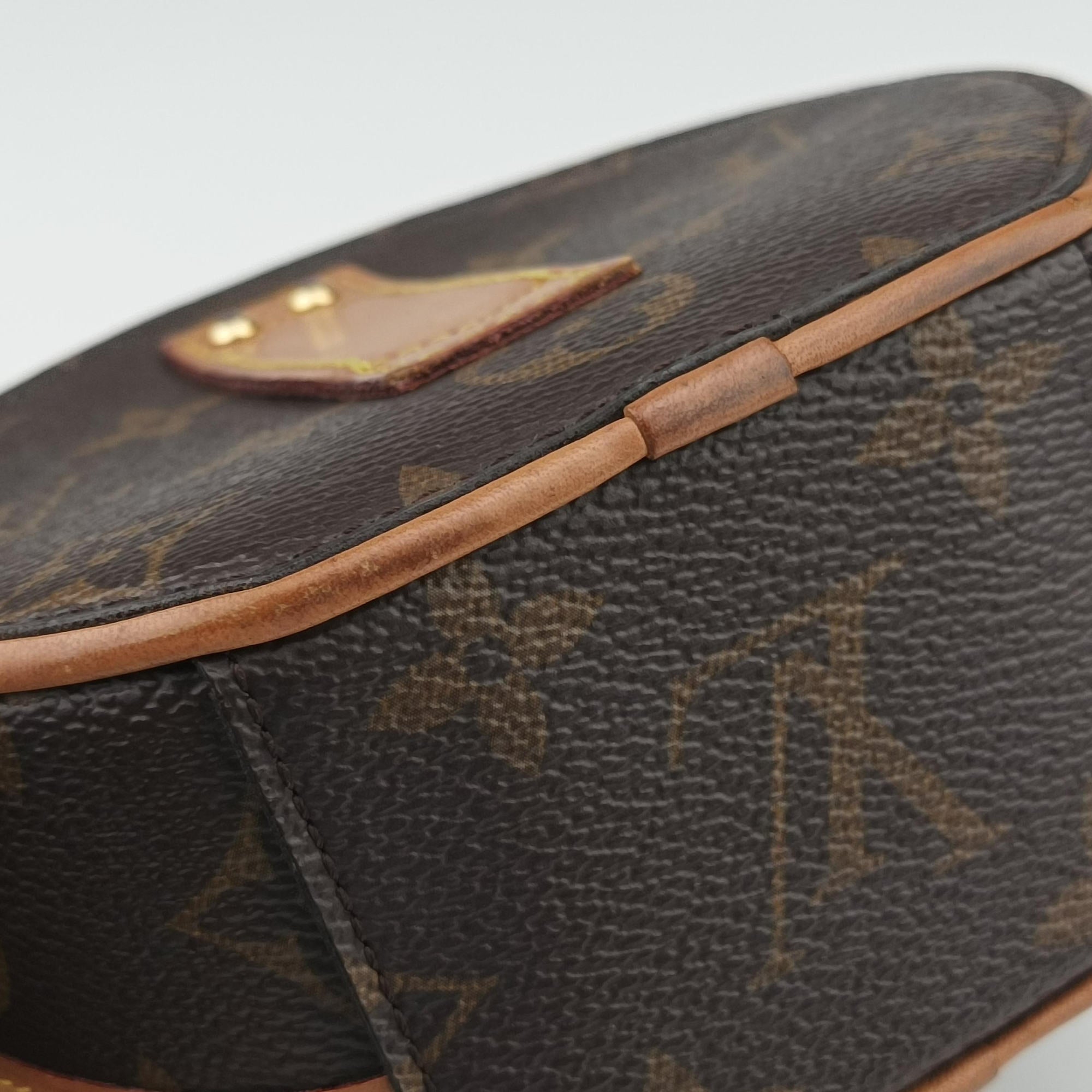 BOITE CHAPEAU Brown Monogram Canvas M44699 CA1200 IC Chipミニ ボワットシャポー モノグラム/ブラウン モノグラムキャンバス M44699 CA1200 ICチップ