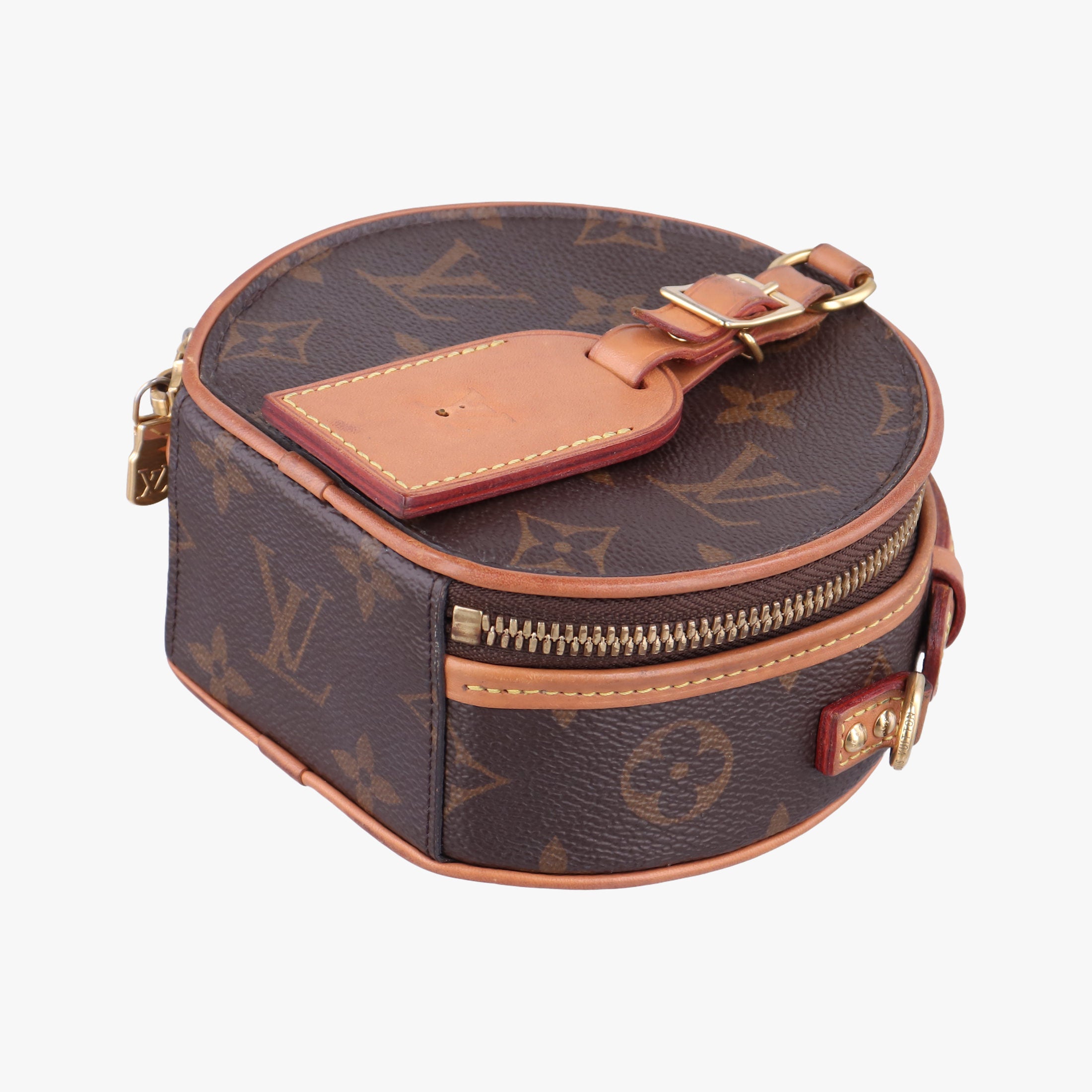 BOITE CHAPEAU Brown Monogram Canvas M44699 CA1200 IC Chipミニ ボワットシャポー モノグラム/ブラウン モノグラムキャンバス M44699 CA1200 ICチップ
